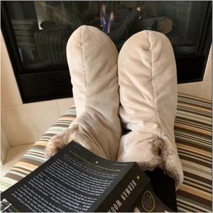 Restoration Hardware Slippers & Sack